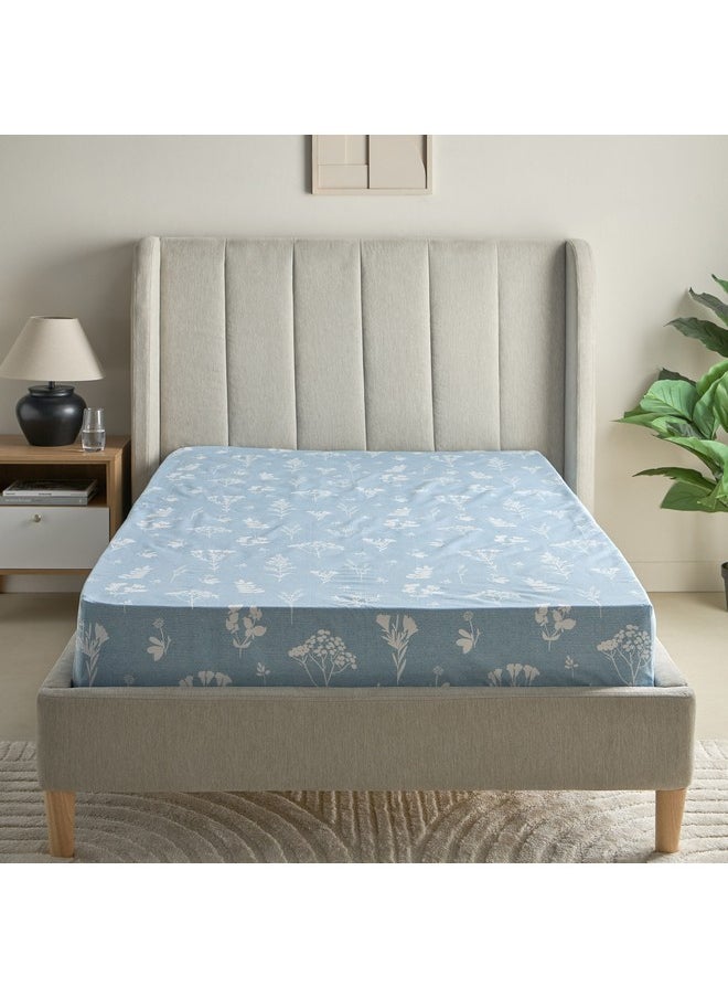 Home Box Albania Jimo Polycotton Twin Flat Sheet 260 x 170 cm  - Image 1