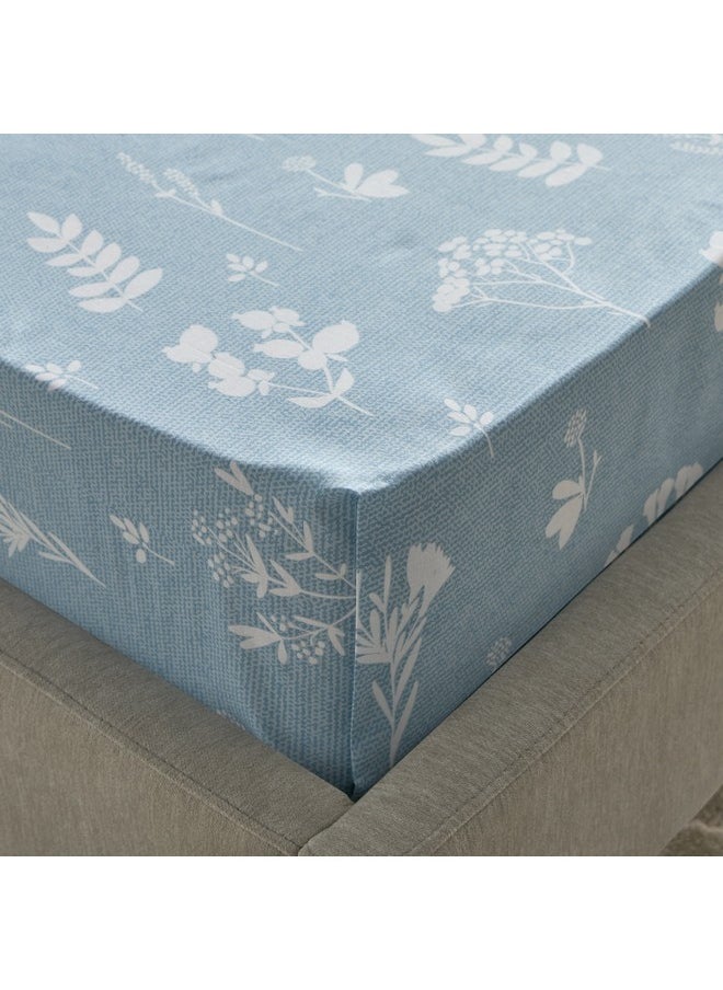 Home Box Albania Jimo Polycotton Twin Flat Sheet 260 x 170 cm  - Image 4