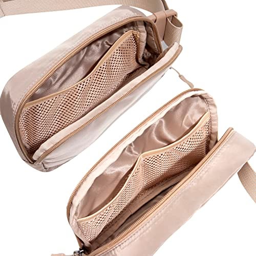 WITROMAN Belt bag Fanny pack crossbody bags for women Everywhere belt bag (Khaki) - Image 5