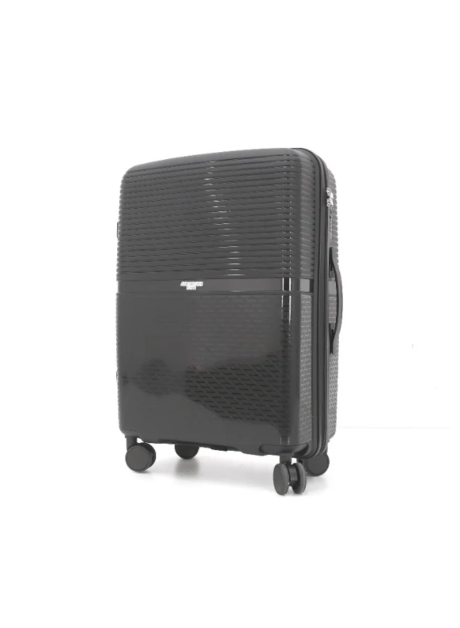 امريكان فلاير AMERICAN FLYER 4 Piece Luggage Set, Lightweight PP Hardside Suitcase Set with TSA Lock, 8 Spinner Wheels, 28 Inch, 24 Inch, 20 Inch & Beauty Case