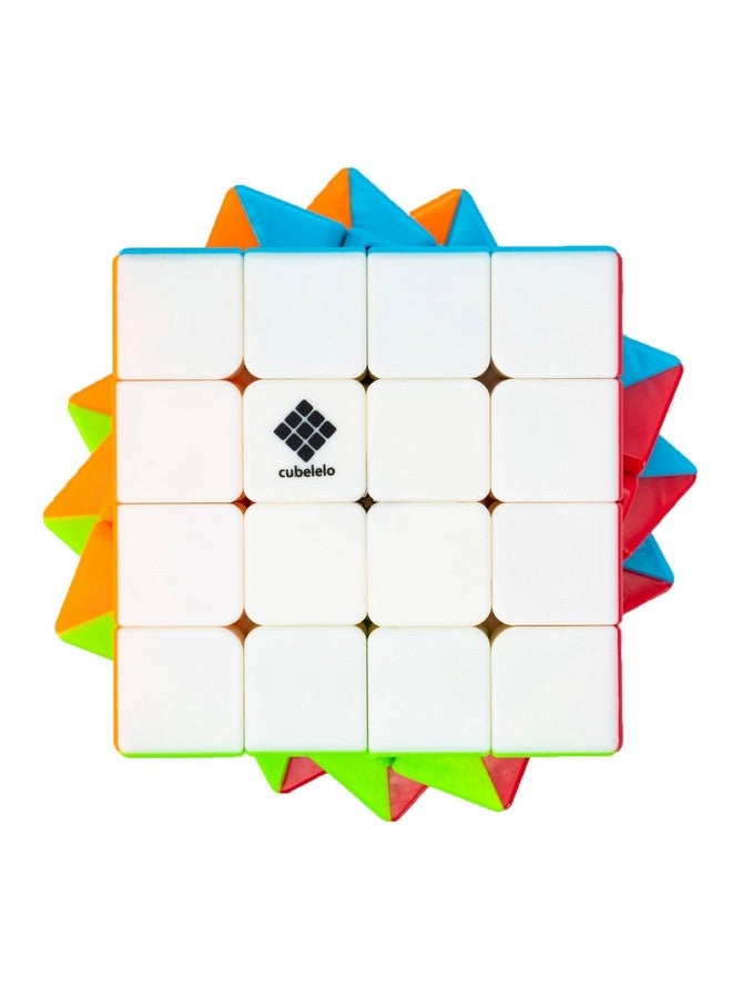 Cubelelo Drift 3X3 & 4X4 Stickerless Combo Set - Premium Dual Speed Cube Bundle For All Skill Levels - Smooth Turning, Durable, And Vibrant Stickerless Design - Image 4