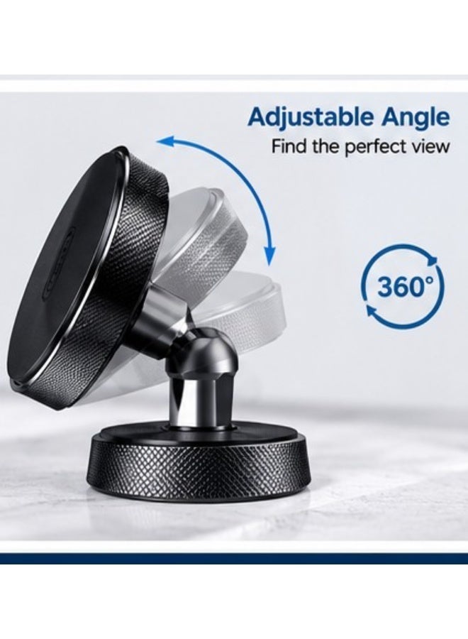 Go-Des Magnetic Car Phone Holder, 360° Rotatable Magnetic Mobile Stand for Car Dashboard, Strong Stable Mount for Smartphones - Image 5