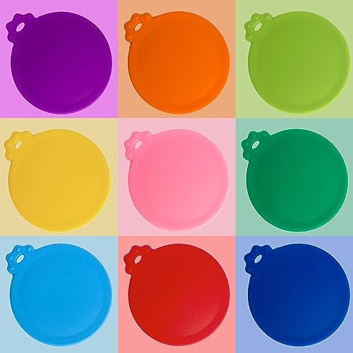 Kreapa Oui Yogurt Jar Lids - 9 pack Oui Lids for Yoplait Yogurt Container, Sealed against leaks Silicone lids for oui yogurt jars in 9 colors… - Image 2