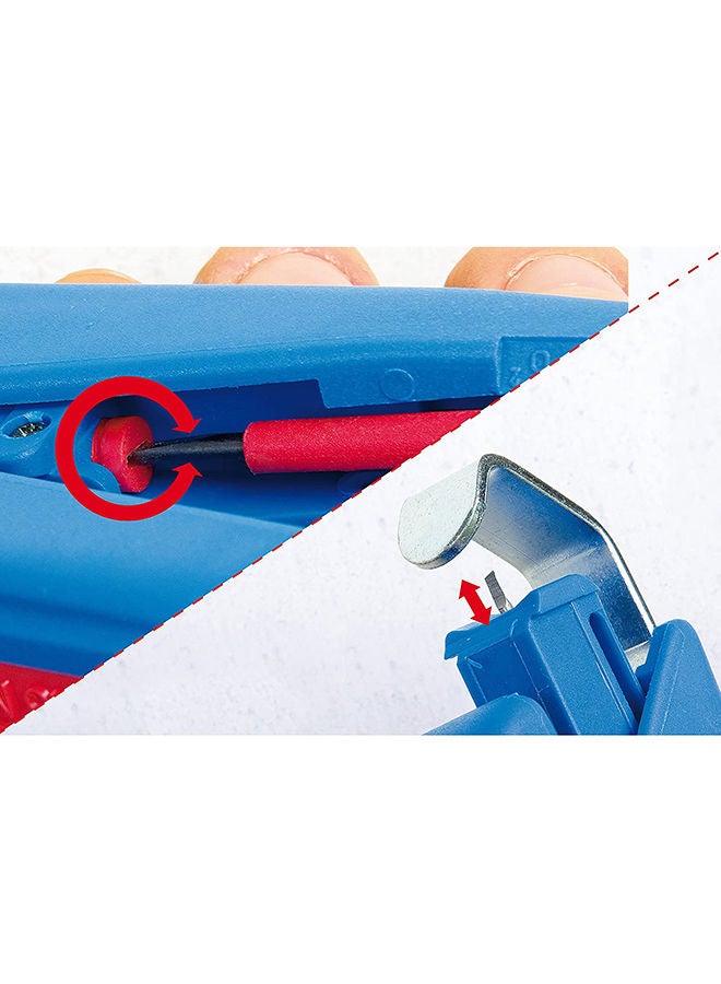 Weicon Duo-Stripper No. 200 | For cable & wire stripping, bluered | 160 mm - Image 5
