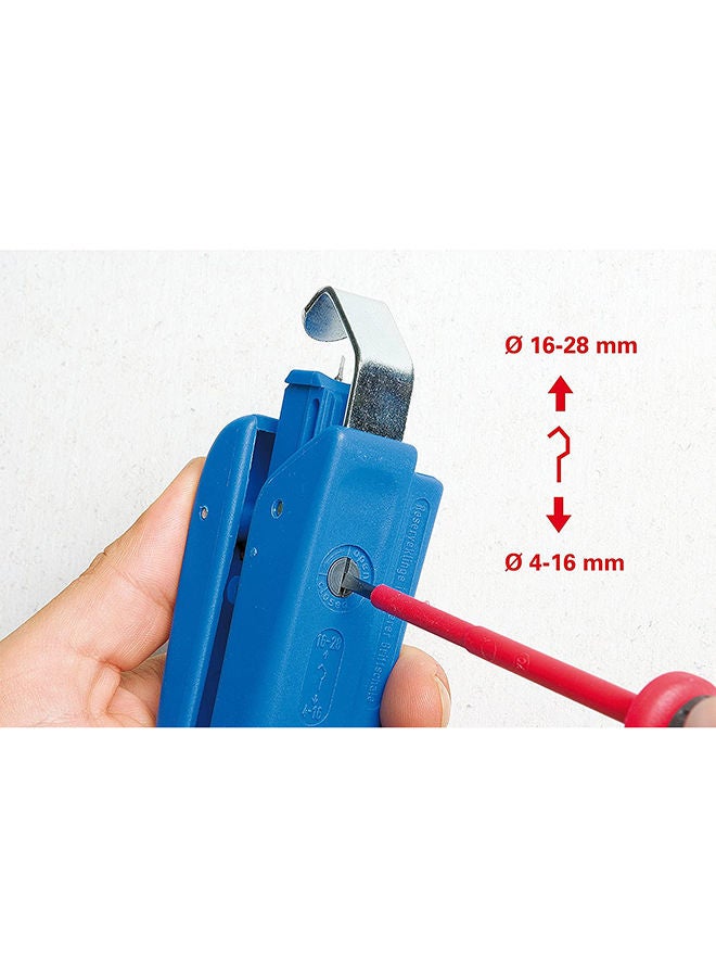 Weicon Duo-Stripper No. 200 | For cable & wire stripping, bluered | 160 mm - Image 2