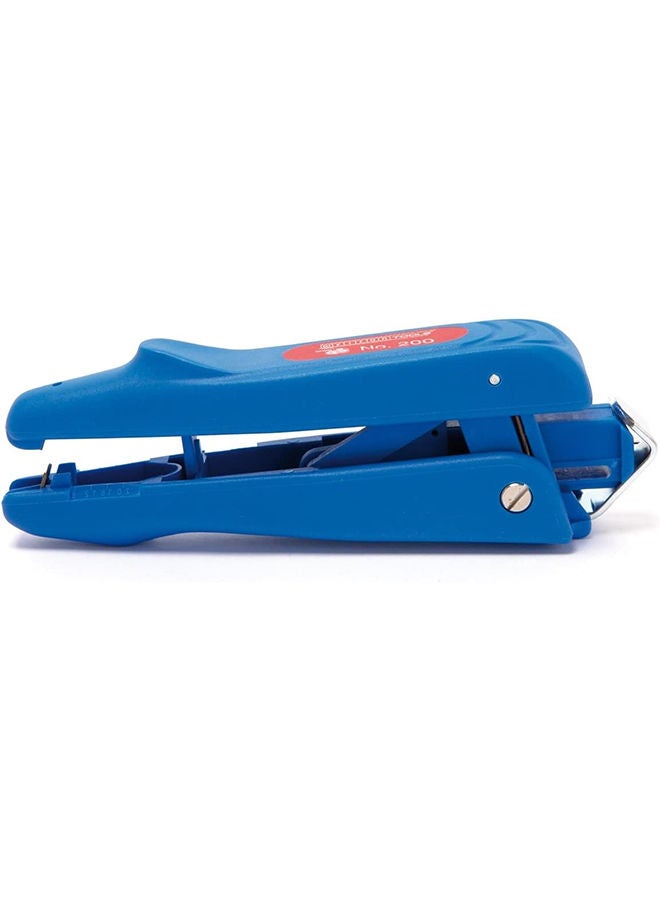 Weicon Duo-Stripper No. 200 | For cable & wire stripping, bluered | 160 mm - Image 1