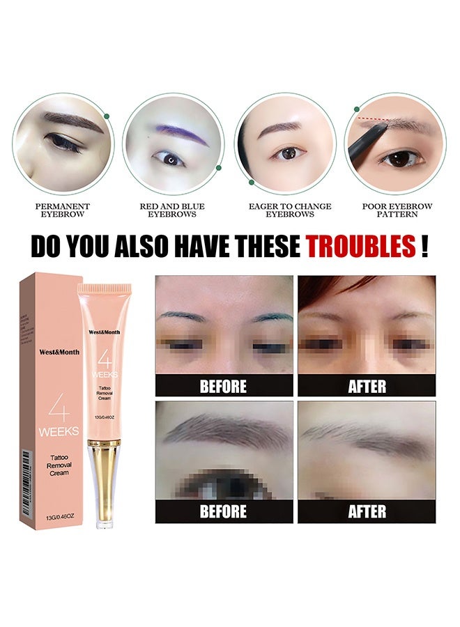 ويست اند مانث كريم إزالة الوشم - كريم إزالة الوشم الذي يعمل بسرعة ، كريم إزالة الوشم الدائم ، كريم محو صبغة الجلد ، وشم إزالة غير مؤلم ، امتصاص سريع ، لا يترك ندوبا - Image 3