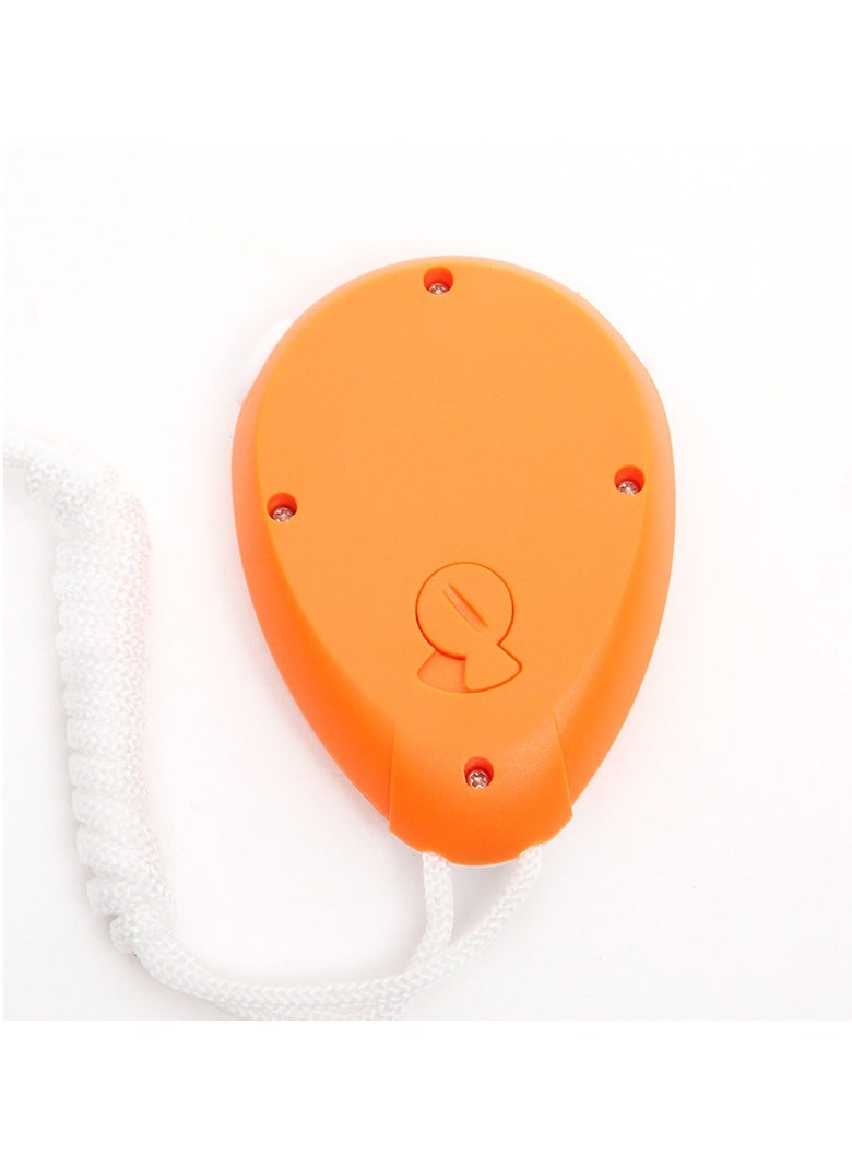 ANYTIME - A-015 Stopwatch Handheld Electronic Digital LCD With Date Time And Alarm, Orange - Image 1