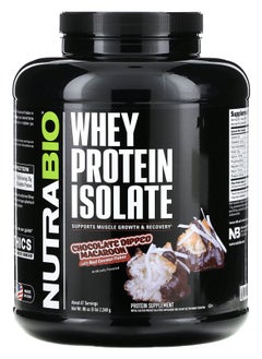 Whey Protein Isolate Chocolate Dripped Macaroon  5 lb (2268 g)