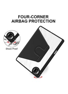 General Clear Back Case Compatible with Honor MagicPad 2 12.3 inch (2024), 360 Degree Swivel Stand Flip Smart Cover Auto Sleep/Wake Case For Honor Magic Pad 2 Tablet  - Image 3