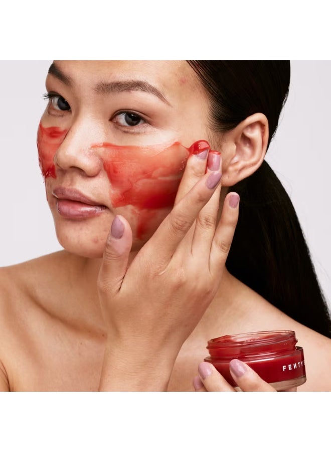 Fenty Skin Cherry Dub Blah 2 Bright 5% AHA Face Mask 75ml - Image 3