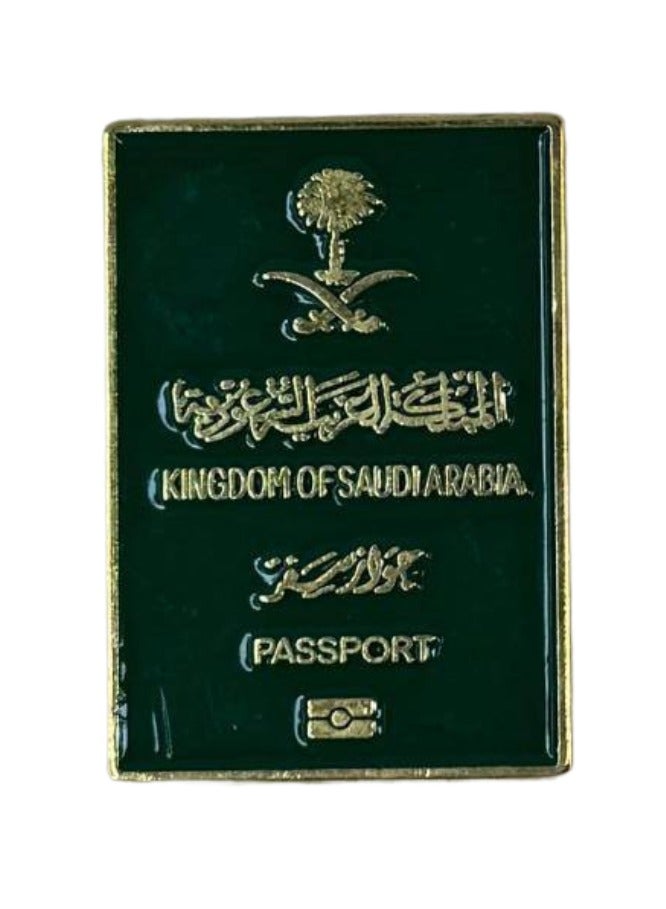 Saudi Arabia Passport Iron Mobile Sticker 