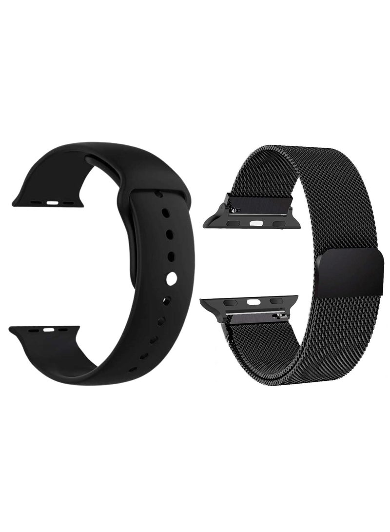 Starfire Bluetooth Calling Smart Watch 2.01 Inch Smart Watch Black, Full Touch HD Display 320x385, 550 Nits Bright Screen, Wireless Charging, IP65 Water Resistant, Metal Frame - Image 2