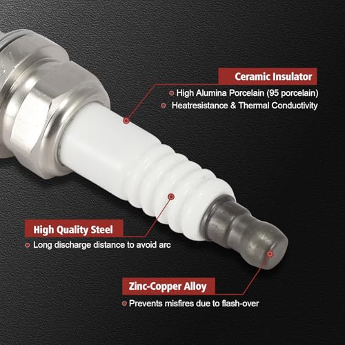 KacuYelin UF557 Ignition Coil Pack and Iridium Spark Plugs Set of 4 Compatible with Jeep Patriot Compass Dodge Avenger Caliber Journey Chrysler Sebring 200 2007-2016 2.4 2.0 L4,Replace#,GN10168,C1221 - Image 3