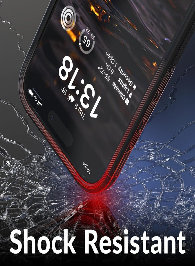 كريف جراب Crave Dual Guard متوافق مع iPhone 16 Pro، جراب MagSafe مزدوج الطبقات مقاوم للصدمات لهاتف Apple iPhone 16 Pro (6.3 بوصة) - أسود - Image 5