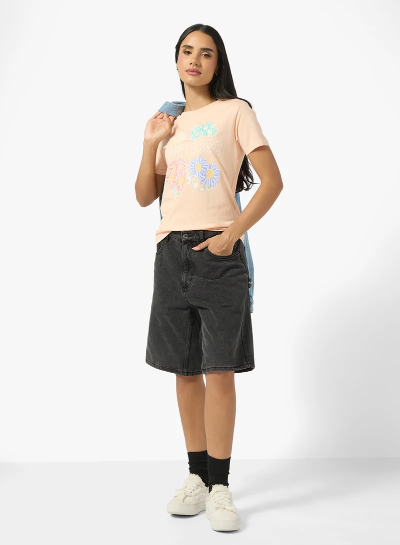CONVERSE Grow Together Floral T-Shirt
