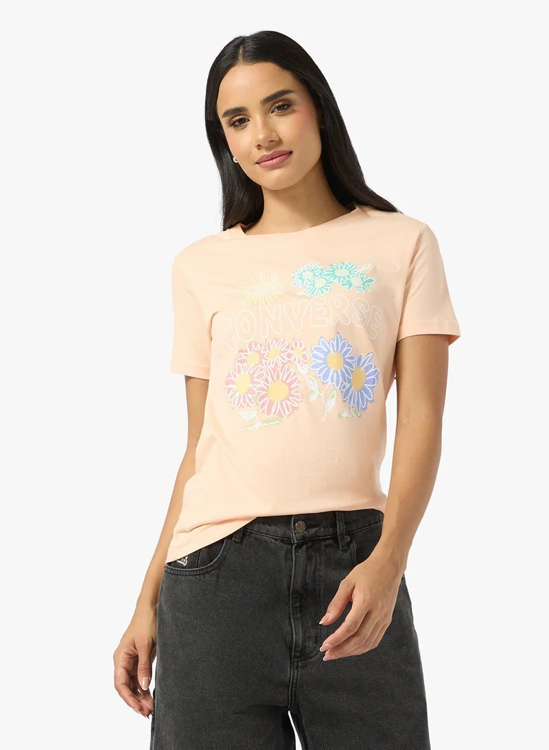 CONVERSE Grow Together Floral T-Shirt