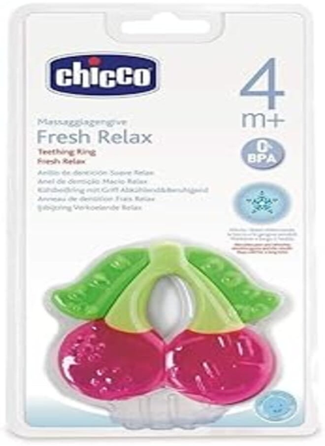 Chicco Chicco Fresh Relax Cherry Teether, Cherry 