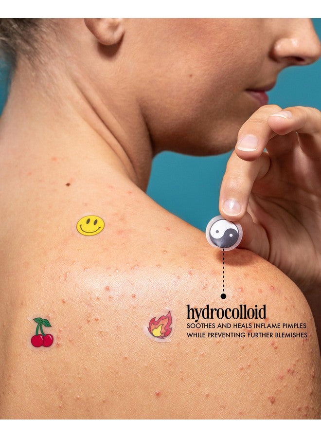 Truly Beauty Pimple Party Pack With Hydrocolloid Acne Patches Pimple Patch Cute Zit Patch Pimples Patches Face Pimple Stickers Cute Pimple Patches 24 Ct 12 Mm - Image 3