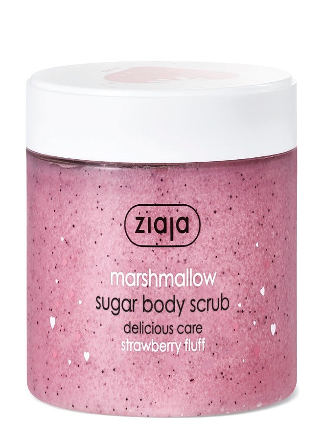 Ziaja Marshmallow Strawberry Fluff - Body Sugar Scrub - Image 1