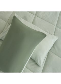 Home Box Derby 3-Piece Reversible Microfiber Queen Comforter Set 230 X 200 Cm  - Image 5