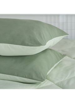 Home Box Derby 3-Piece Reversible Microfiber Queen Comforter Set 230 X 200 Cm  - Image 4