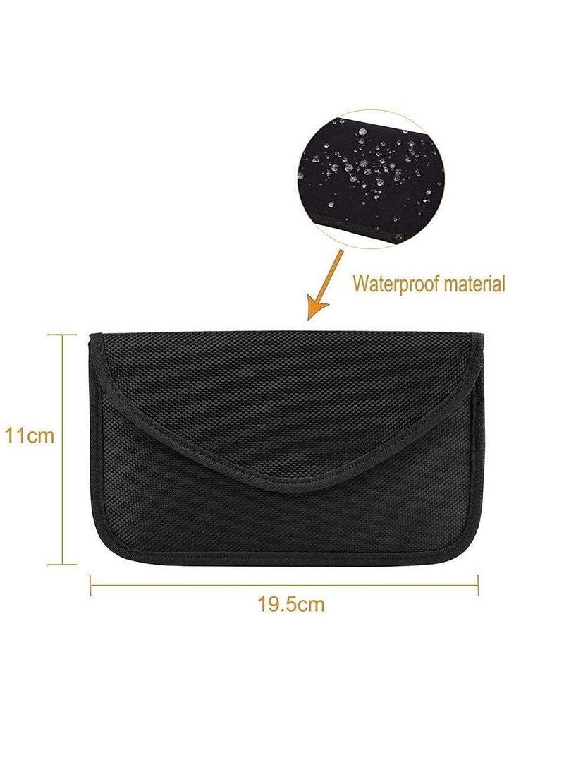 Green Tiger Signal Blocking Faraday Bag Anti-Radiation, Anti-Hacking, Anti-Tracking Spying For Cell Phones, RFID, Car Key FOB, EMF Protection Case Cover - Image 1