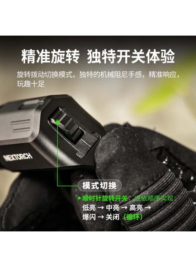 Nextorch Artorch High Brightness Edc Tactical Duty Flashlight Outdoor Emergency Powerful Rechargeable Mini Flashlight - Image 3