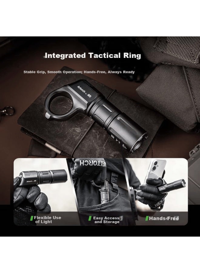 Nextorch Artorch High Brightness Edc Tactical Duty Flashlight Outdoor Emergency Powerful Rechargeable Mini Flashlight - Image 2