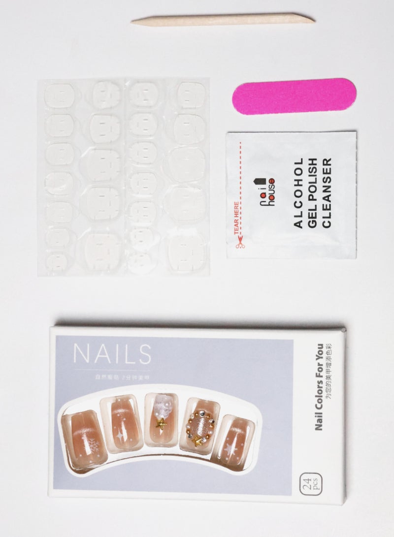 CYNAz231 Fake Nails,24pcs Press Nails - Image 2