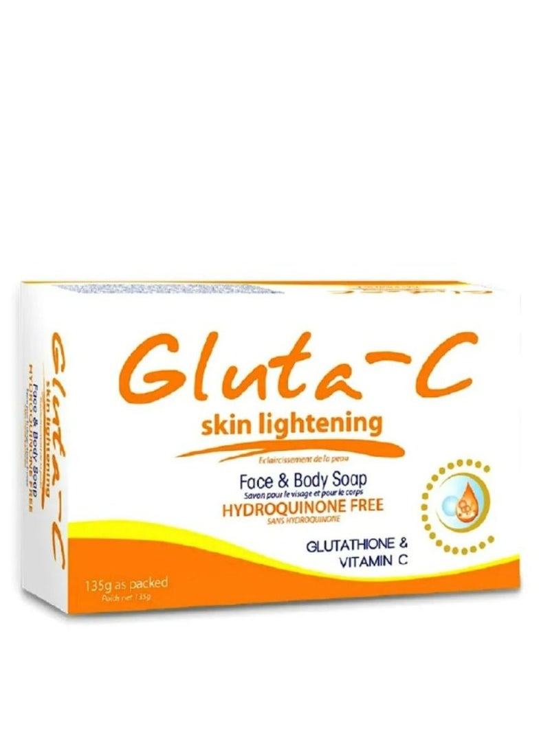 GLUTA C Gluta-C Skin Lightening Face & Body Soap 2pcs 135 g  - Image 2