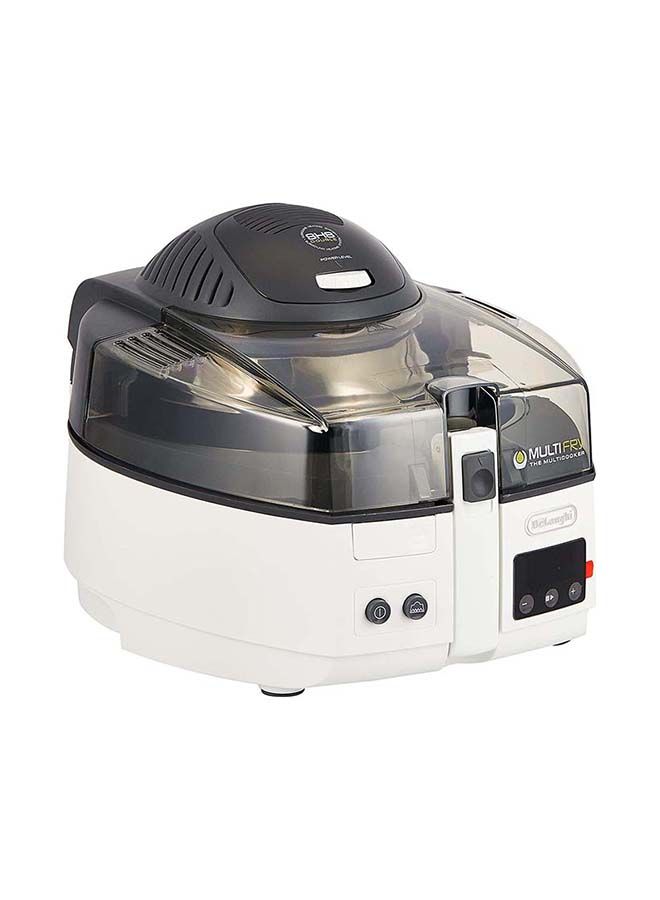 De'Longhi MultiFry Air Fryer With Surround Heating System , Multi Cooker Grilling, Broiling, Roasting, Cooking, Baking, and Toasting , 1.5 Kg Capacity , Programmable 1470 W FH1175/2 White - Image 2
