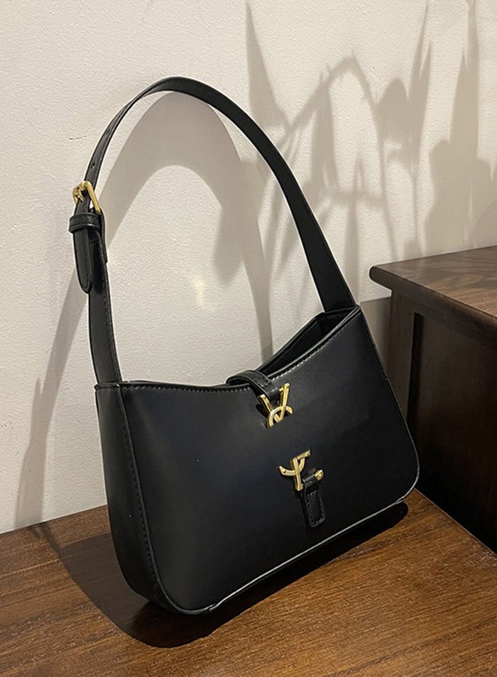 New Versatile Shoulder Bag - Chic Underarm Baguette Tote - Image 1