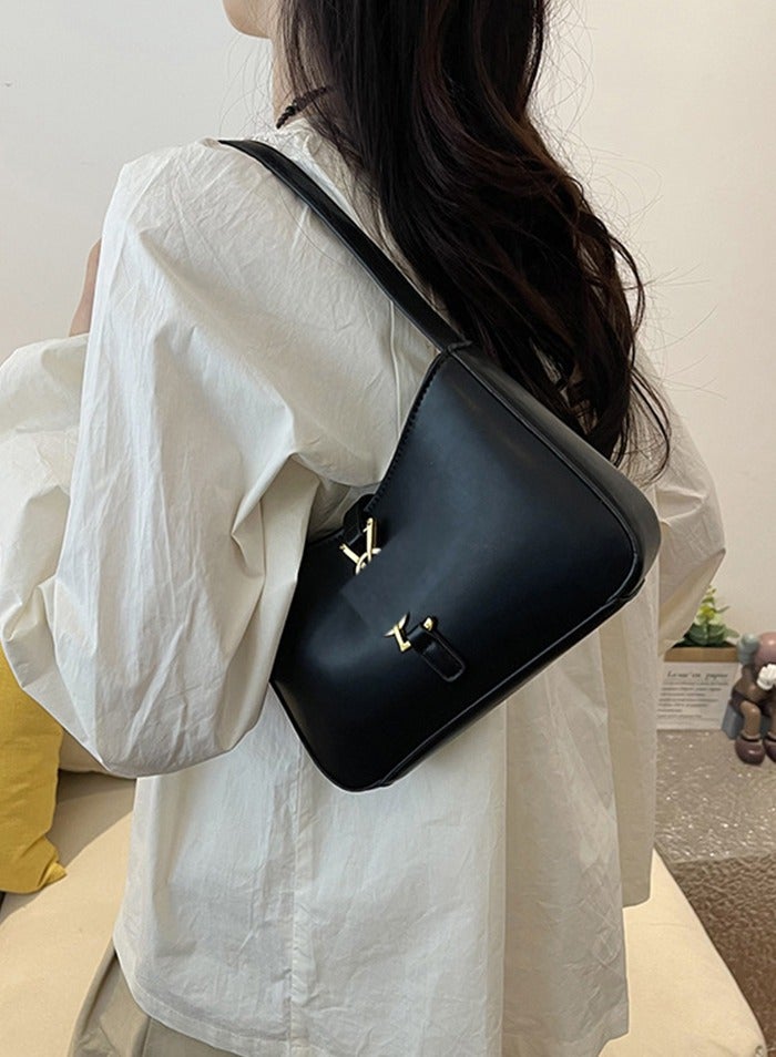 New Versatile Shoulder Bag - Chic Underarm Baguette Tote - Image 2