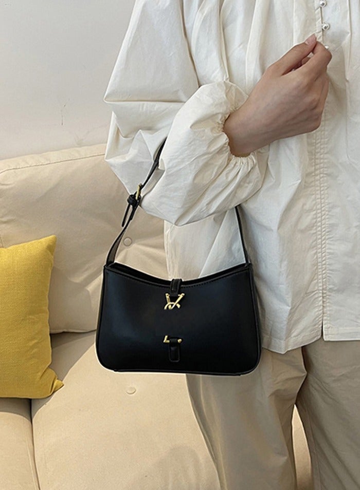 New Versatile Shoulder Bag - Chic Underarm Baguette Tote - Image 4