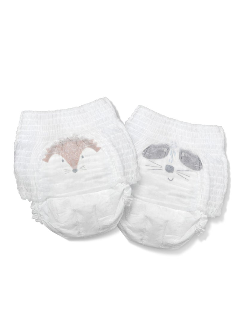 Kit & Kin - Kit & Kin Eco Friendly Baby Diaper | Diaper Pants Size 6-108 Pcs | Hypoallergenic Flash Dry Disposable Diapers | Superior up to 12 Hour Leak Protection - Image 1