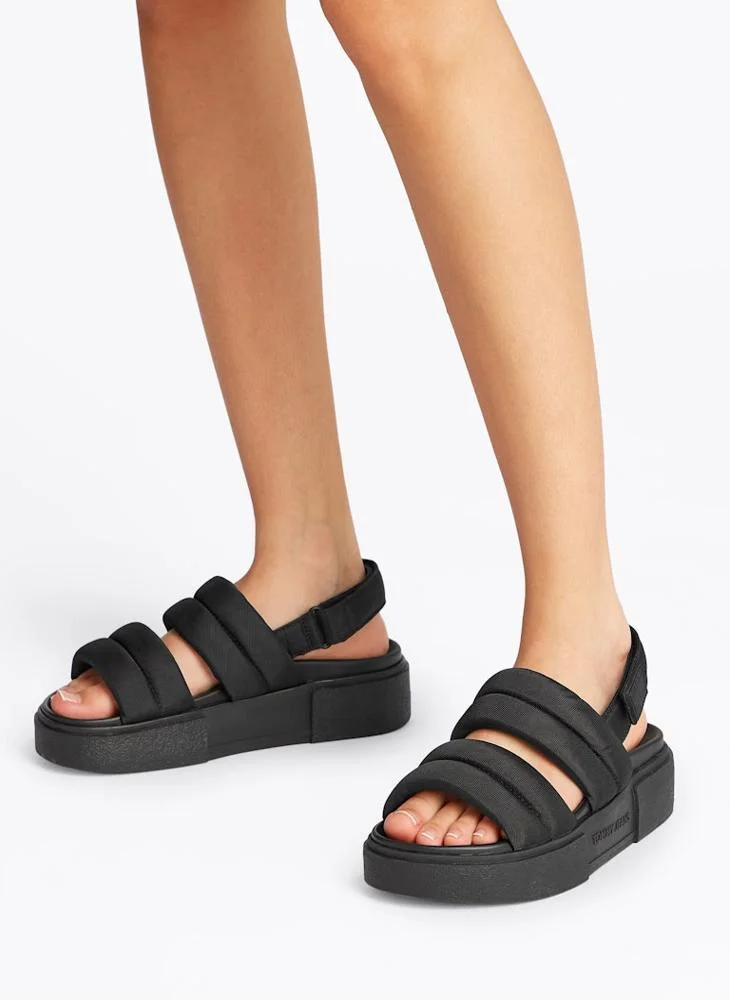 TOMMY JEANS FLATFORM SANDALS