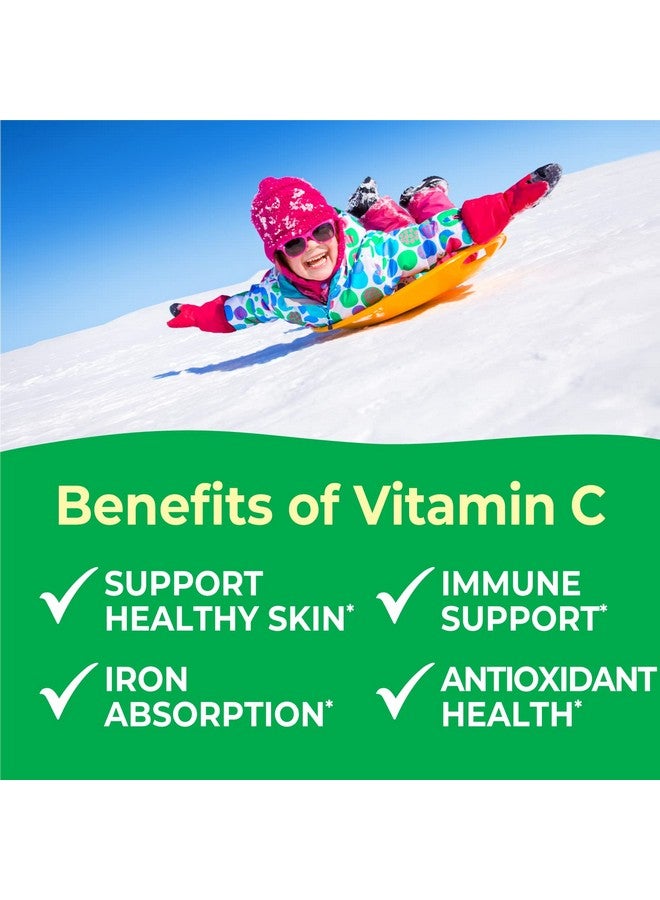 VitaWorks Kids Vitamin C Chewable Tablets 250mg - Vegan, GMO-Free, Gluten Free, Nut Free Vitamins - Dietary Supplement for Immune Support - for Children - 120 Chewables - Image 4