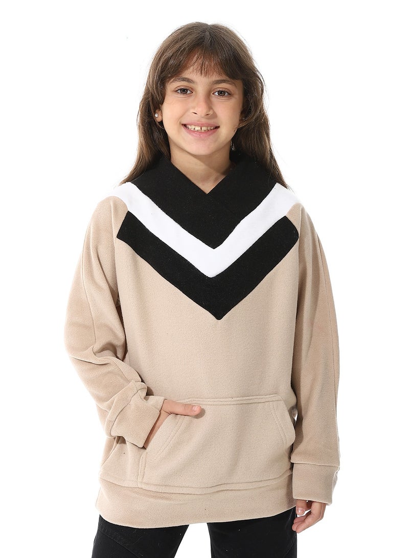 Caesar Velvet Cotton Girls Sweatshirt - Image 1