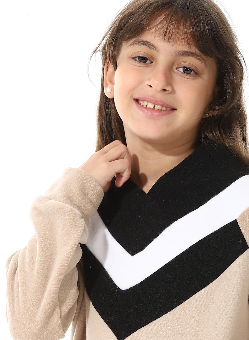 Caesar Velvet Cotton Girls Sweatshirt - Image 2