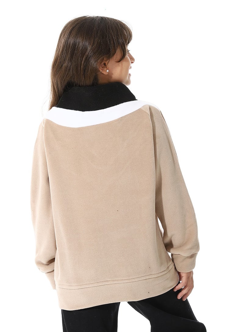 Caesar Velvet Cotton Girls Sweatshirt - Image 4