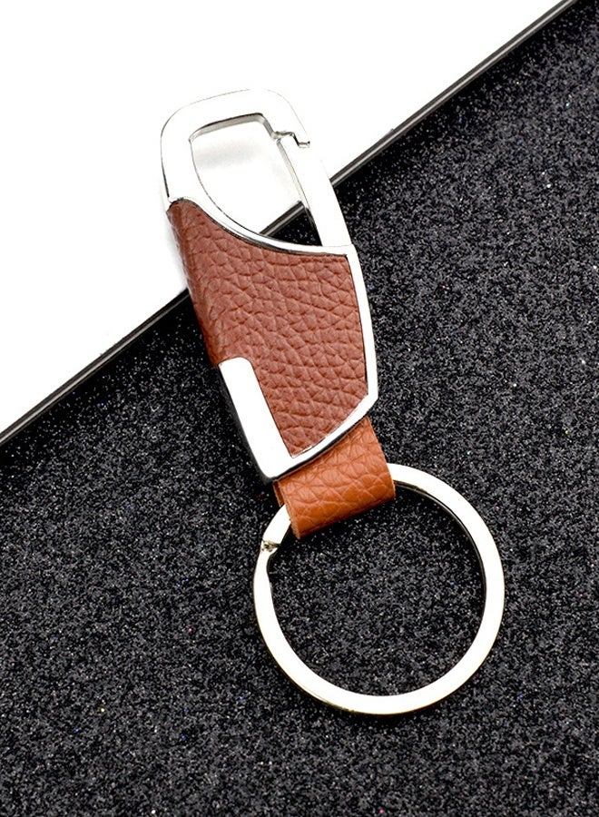 2 Pieces Metal Car Key Chain with Quick Release Carabiner – Heavy Duty Key Holder Organizer - Image 3