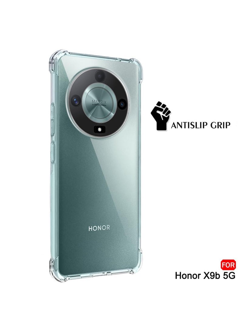 Waldic Silicone Protective Back Case Cover For Honor X9b Transparent - Image 3