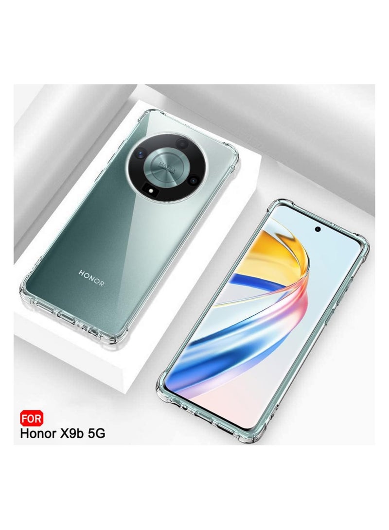 Waldic Silicone Protective Back Case Cover For Honor X9b Transparent - Image 4