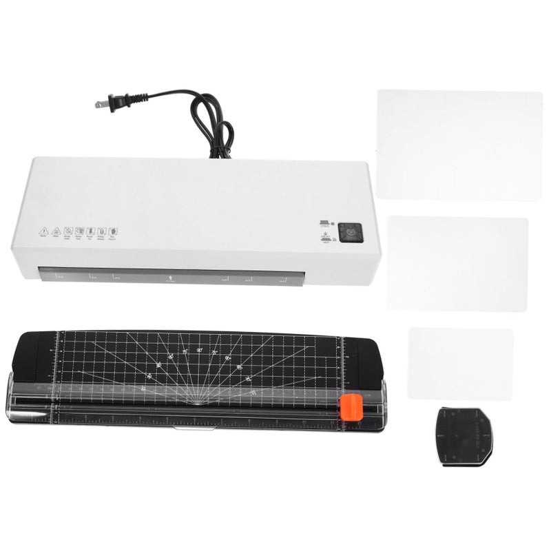 A4 Photo Laminator Machine With 20 Laminating Sheets For Home Office Document Protection - Image 2