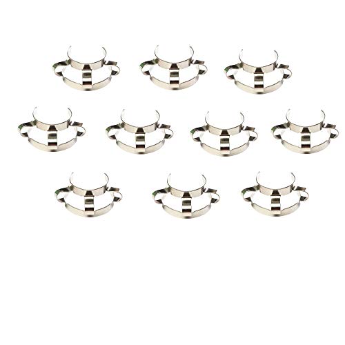 Deschem 10Pieces 24/29 Metal Clip Lab 24/40 Keck Clamp For 24# Laboratory Glass Ground Joint - Image 3