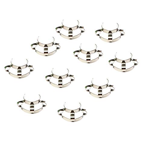 Deschem 10Pieces 24/29 Metal Clip Lab 24/40 Keck Clamp For 24# Laboratory Glass Ground Joint - Image 4
