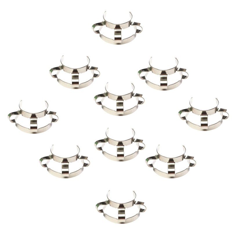 Deschem 10Pieces 24/29 Metal Clip Lab 24/40 Keck Clamp For 24# Laboratory Glass Ground Joint - Image 5
