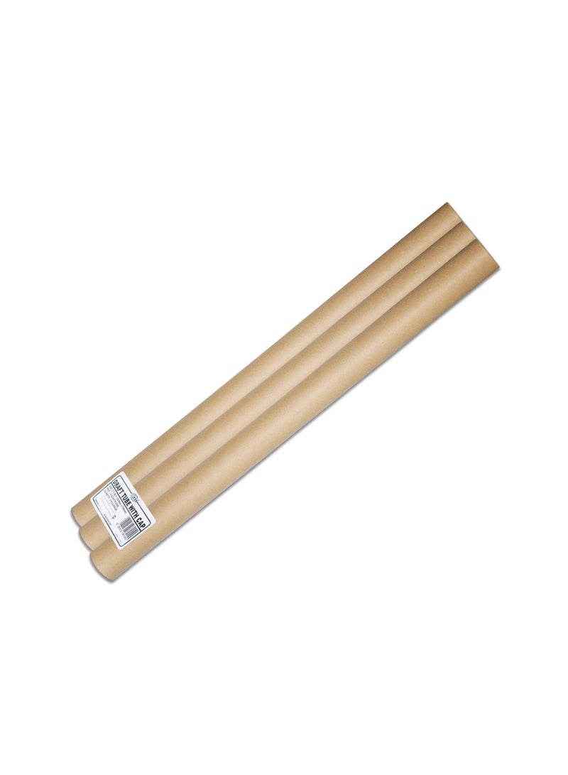 FIS Draft Tube With Cap Size:  2"X730MM Pack of 3 - FSGN73020N-Pack - Image 1