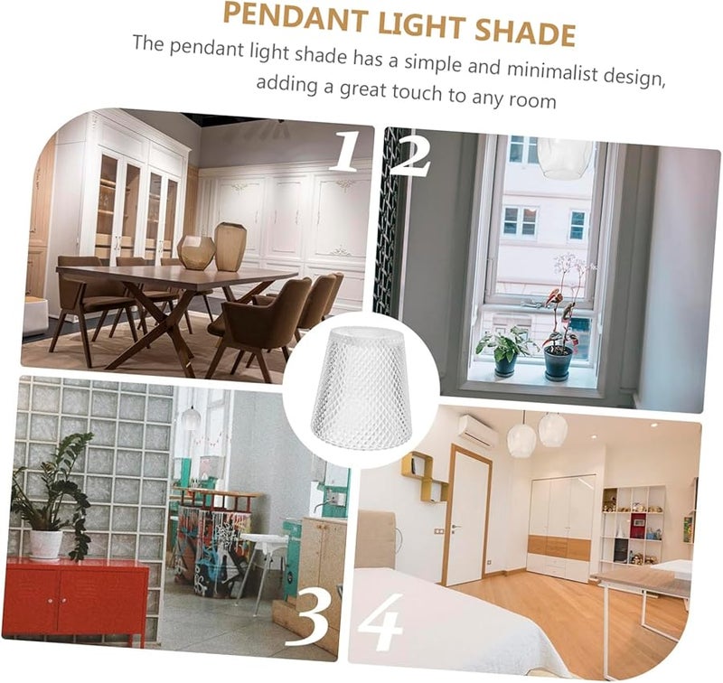 Modern Glass Pendant Light Shade Ceiling Fixture Cover For Home Decor - Image 5